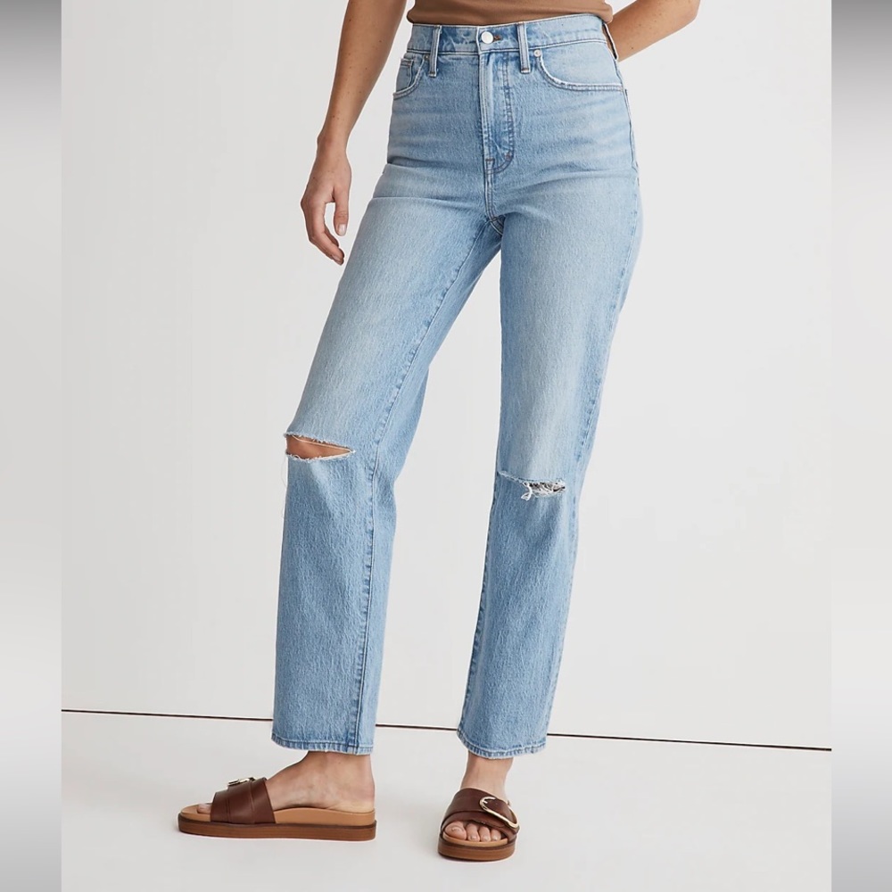 NWT Madewell The Perfect Vintage Straight Jeans